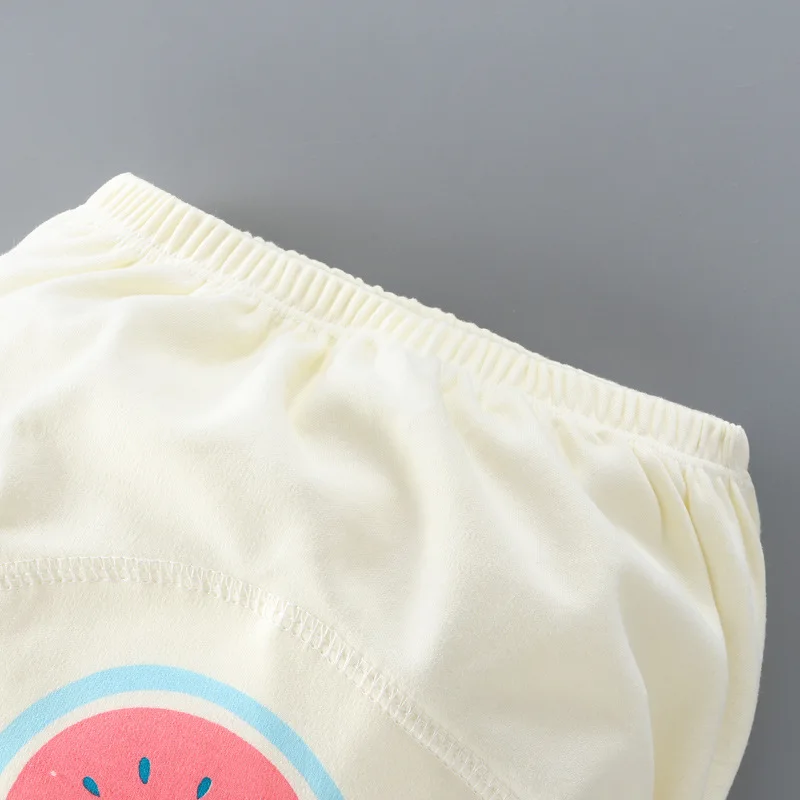 Oem/Odm Wholesale Cotton Muslin Baby reusable Diapers Pants High Absorbency reusable  Baby Training Pants