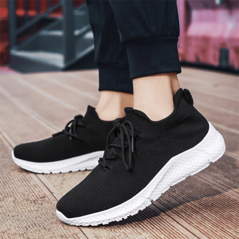 Breathable MD Light Sneakers Non-Slip Bottom Casual Running Shoes Outdoor Flying Net Red Tide Shoes Summer Winter Spring