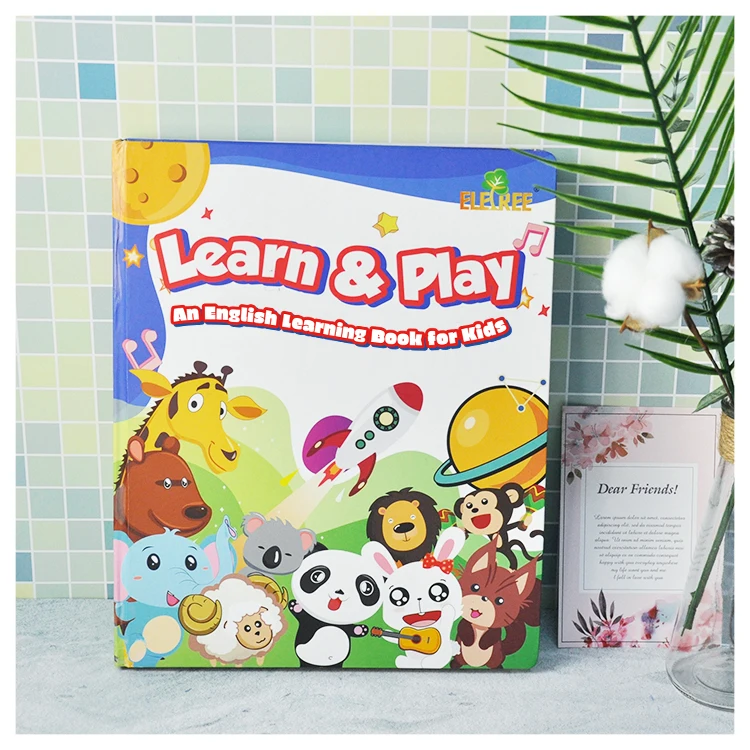Chidren 420 Words  Phonetic Learning Smart Intelligence Educational Toys Book Self Learning Speaker Ebook