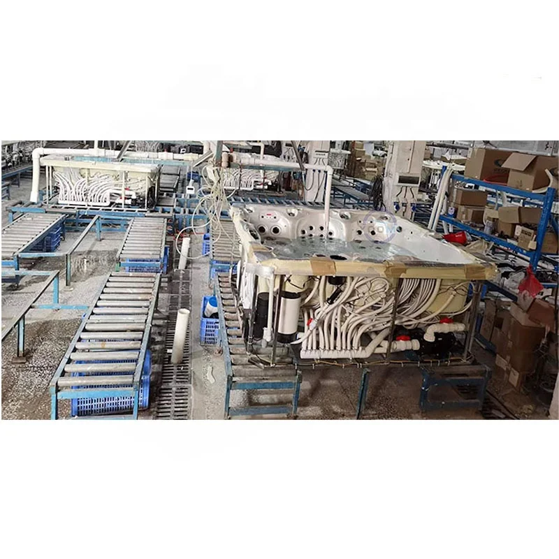 Acrylic inflatable hot tub comber manufacturer whirlpool massage hot tubs jacuzzi with balboa system