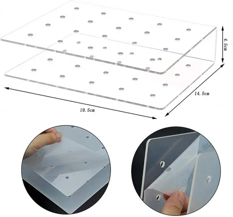Spring Sign Clear Acrylic Lollipop Holder Cake pop display rack Sticks Lollipop Stand