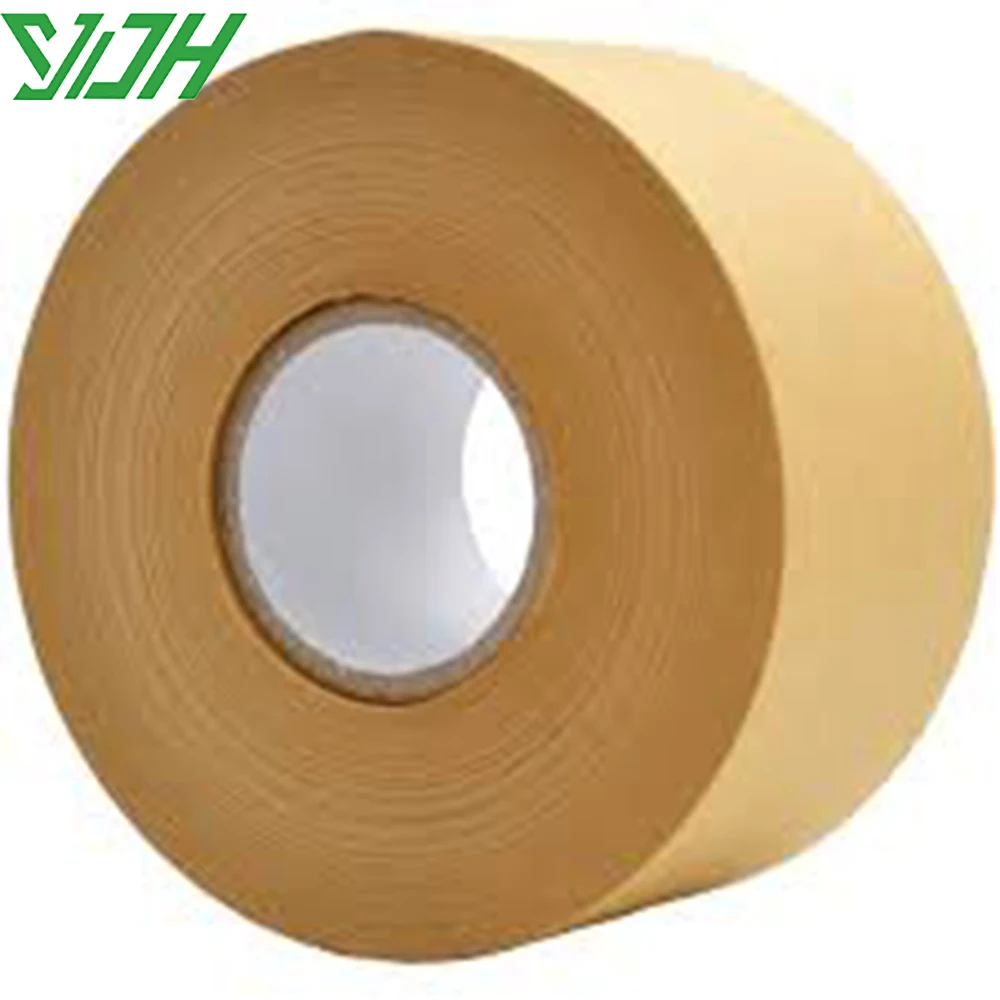 Custom Thickened Eco-Friendly Self-Adhesive Carton Sealing Kraft Paper Tape Tape Products