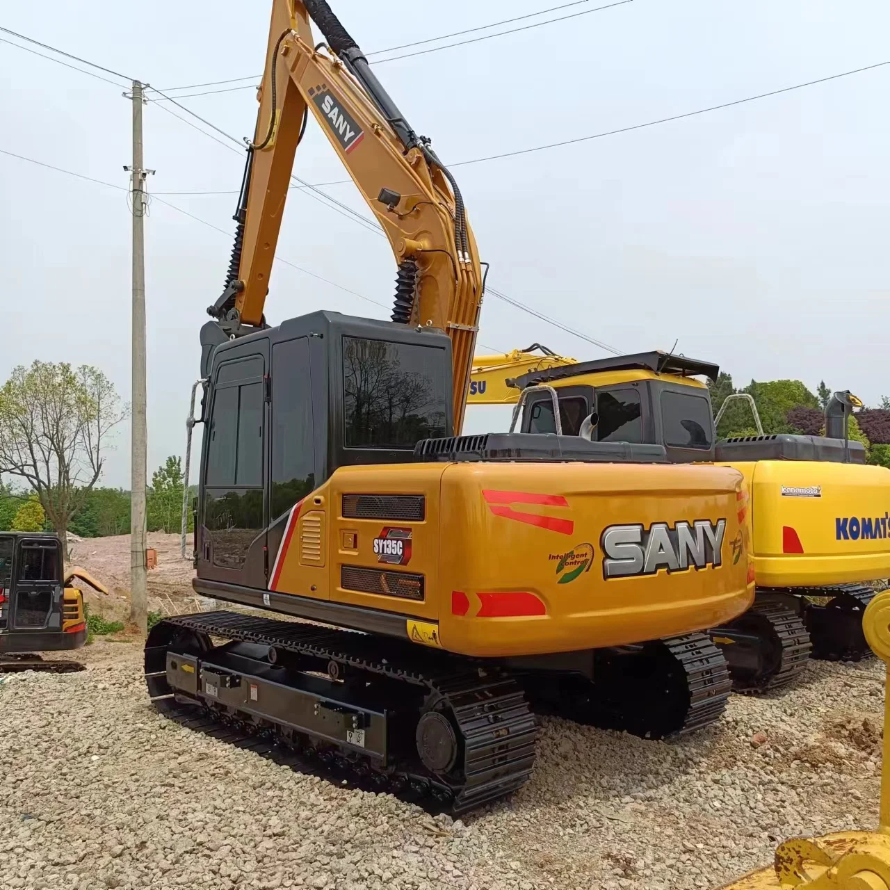 Used Medium Sany 135c pro Second Hand Crawler Excavator Sany Sy135c Sany135 SY 95 C PRO sy135c 13.5TON in China