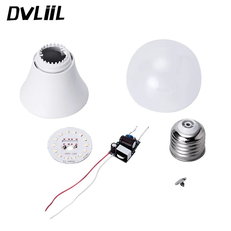 Светодиодная лампа E14 E27 12V/24V/36V/85-245v 5W/7W/9W/12W/15W/18 PP + PC светодиодная W/24W