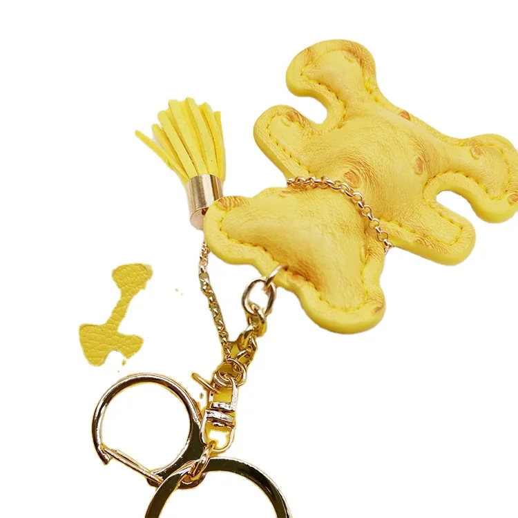 2024 Fly Leather Horse New Style Fashion Leather Horse Keychain Car Bag Accessories Women Luxury Designer Bag Charm Pendant