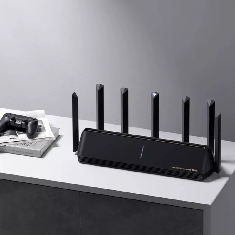 Оригинальный Xiaomi AX6000 aiot маршрутизатор 6000Mbs WiFi6 VPN 512 Мб Процессор Qualcomm сетки ретранслятор внешнего сигнала сети усилитель Mi