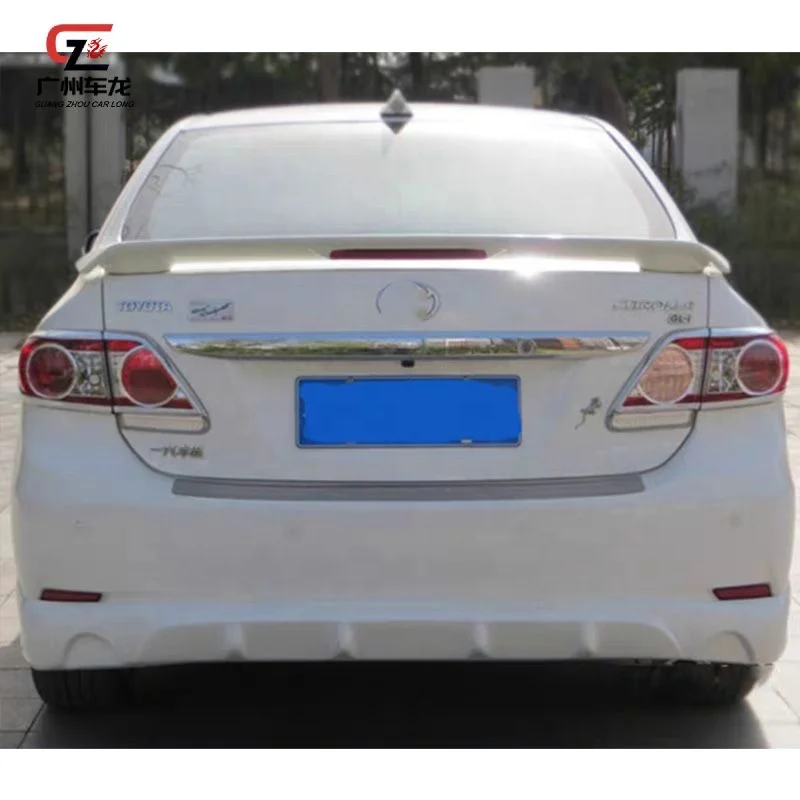 Factory Direct Car Bumper Front Lip Rear Lip Side Skirts For Toyota Corolla 2011-2013 Car Bodykit