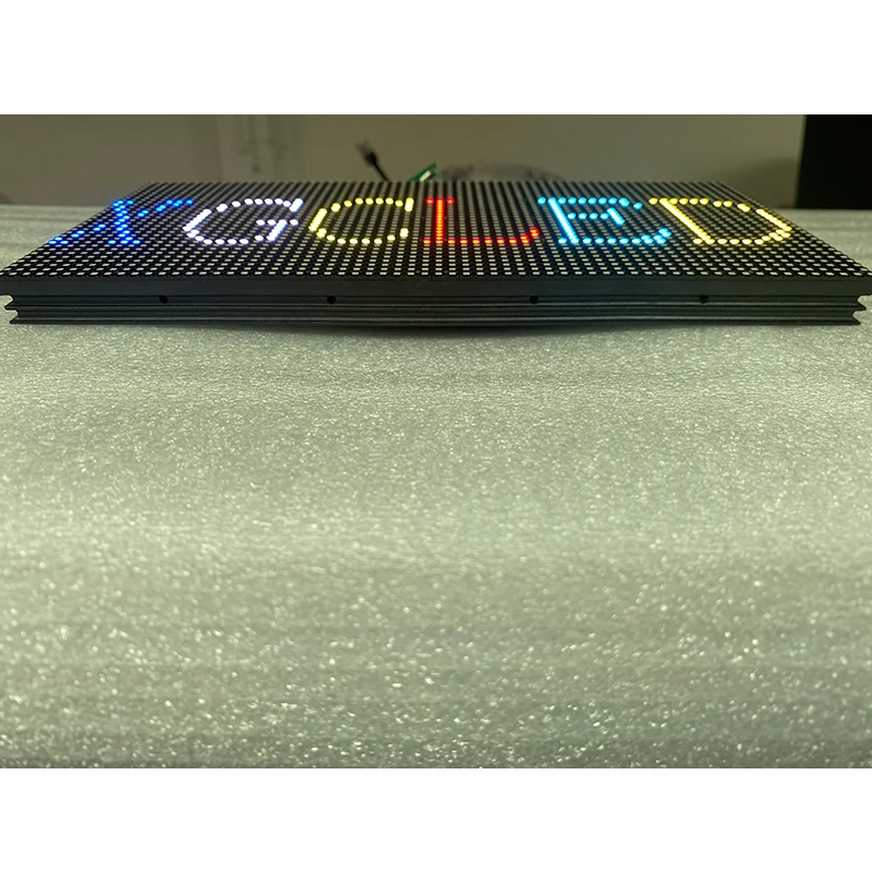 high quality nationstar HD smd 2525 advertising RGB SMD3535 outdoor full color p5 64x32 outdoor led module