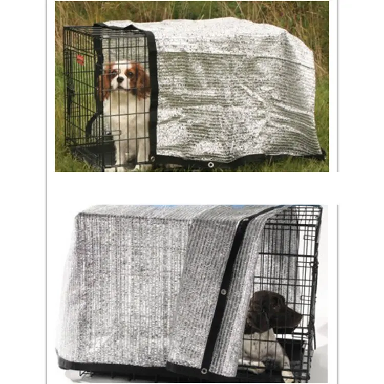 Aluminum net  Garden Shade Cloth 90% UV 4 x 6 m Sunblock Silver Reflective Shade Cloth