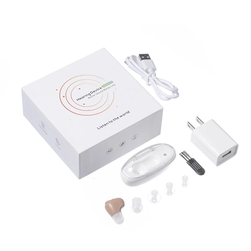 Wholesale Long Time Use ITE Invisible Hearing Aid For The Deaf