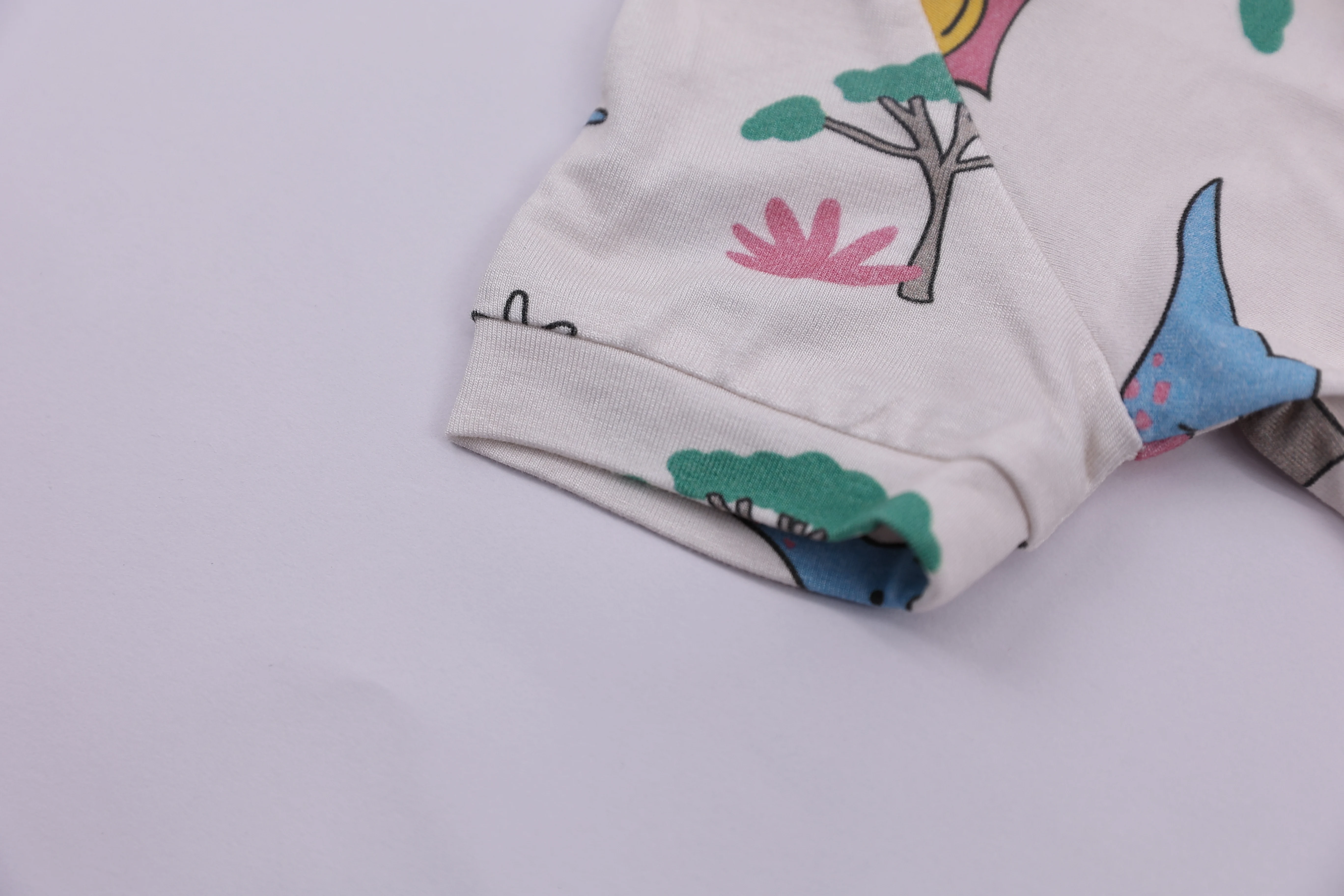Custom Print Halloween Pattern 95% Lyocell 5% Spandex Newborn Baby Infant Zipper Onesie Rompers For Summer