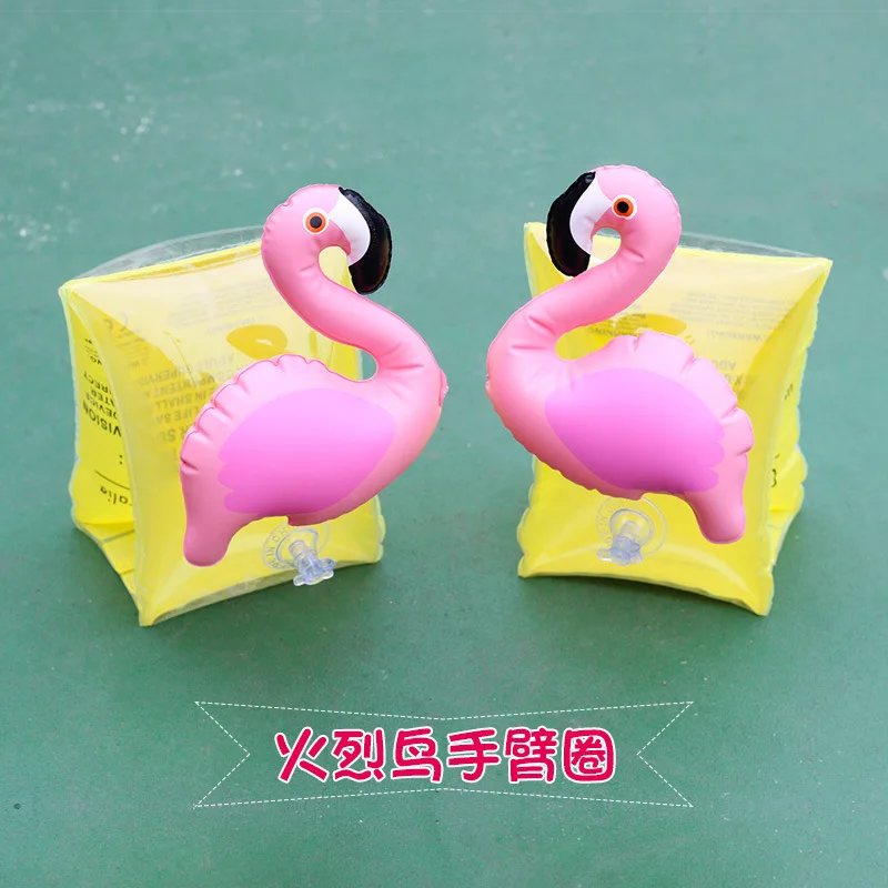 Friendly inflatable float baby unicorn flamingo shark swimming arm ring  swim kids