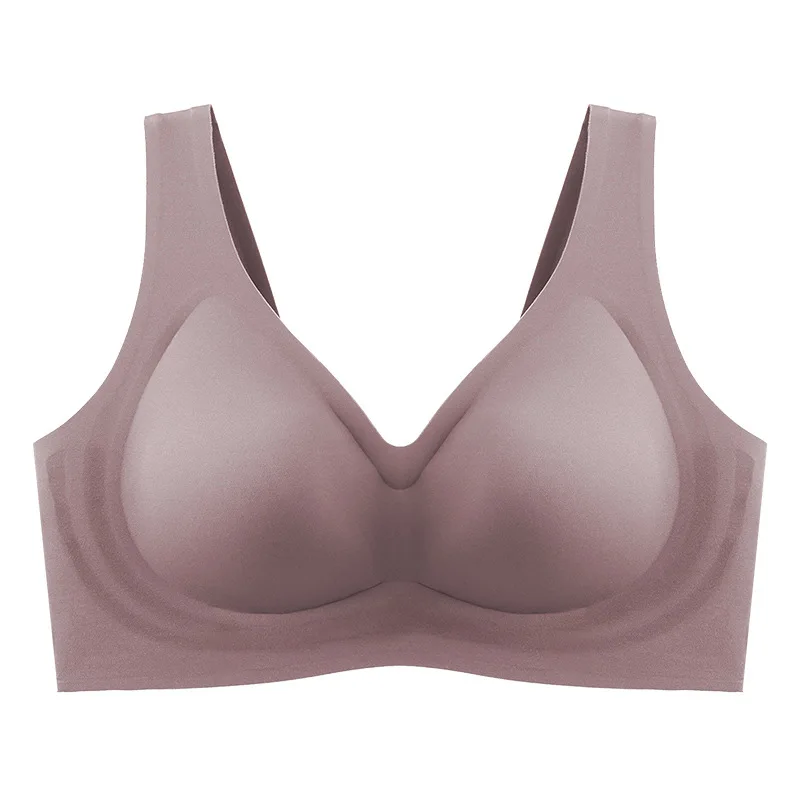 Wholesale acceptance of custom beautiful back without steel ring deep V padded bras