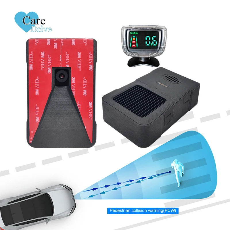 CareDrive fleet management car accident detector car adas forward collision warning driver assistance system for truck