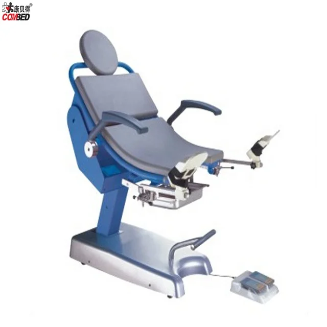 DH-S105A electric gynecology chair for gynecological examination and operation with stirrups