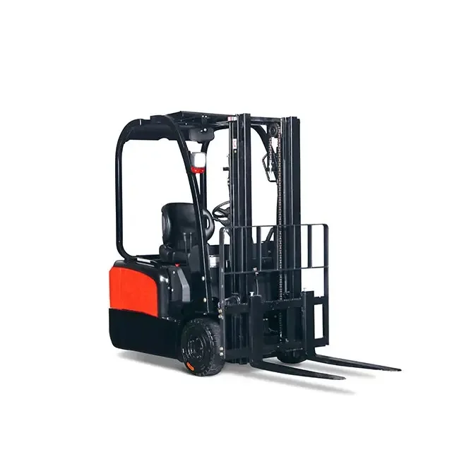 1.5ton 3-wheels electric forklift with 3m to 5.5m lift heights