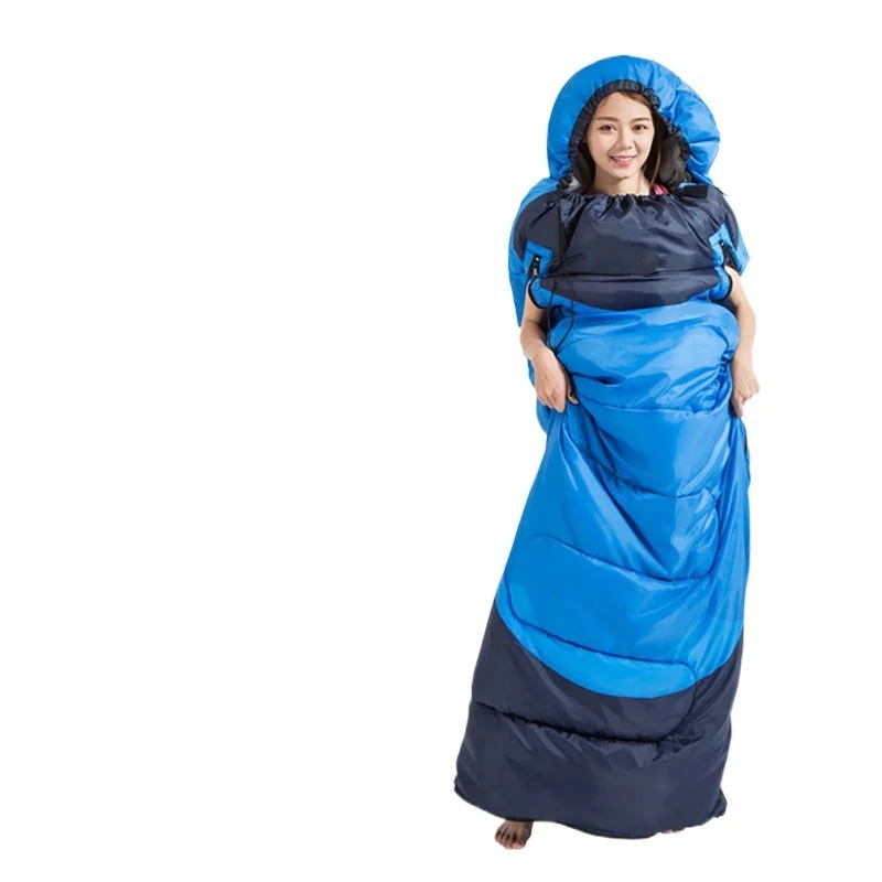Mydays Outdoor Portable Wearable Sleeping Bags With Arm Zipper Holes For Office Outdoor Sports