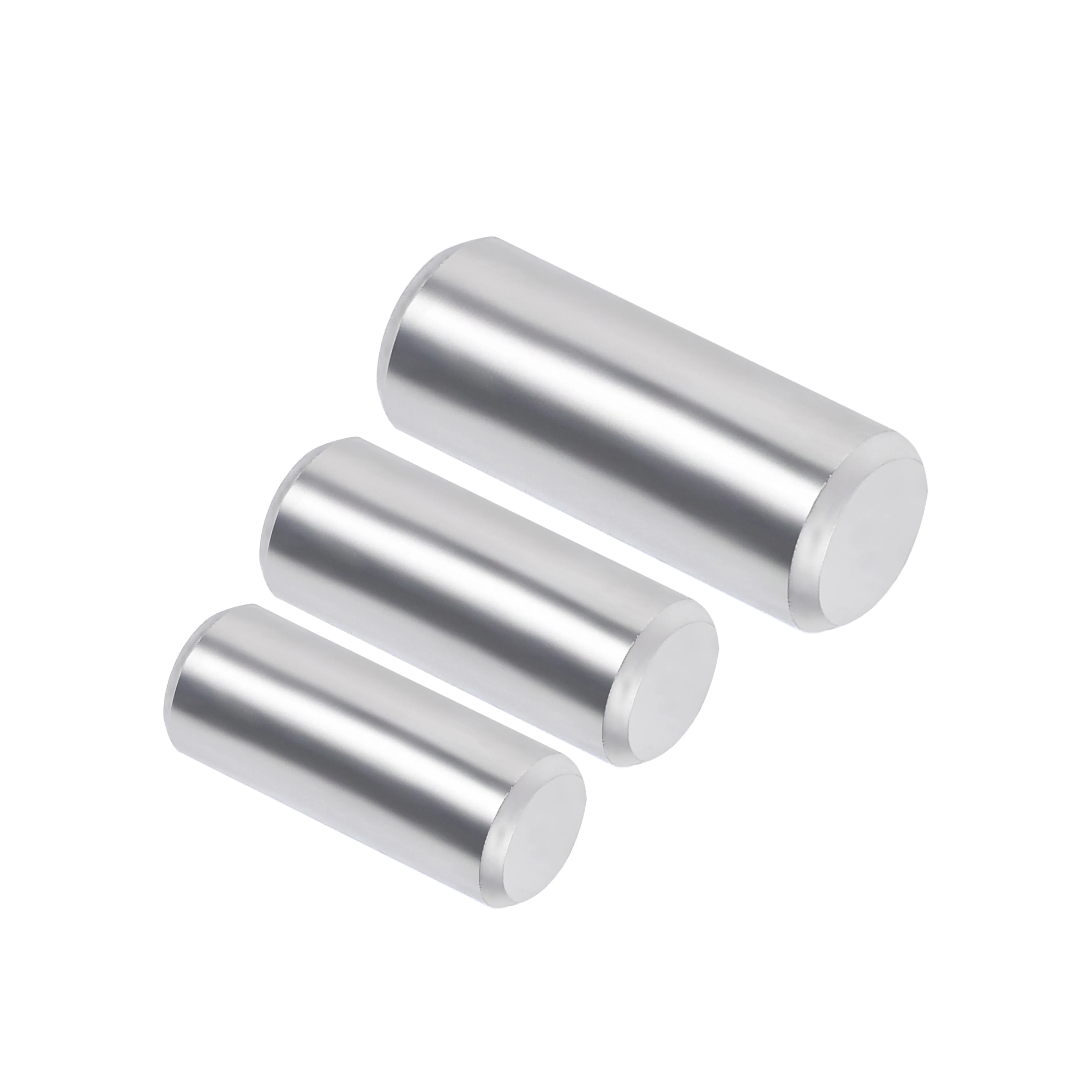 OEM Special design knurled shaft splined rod aluminium knurled aluminum dowel pins
