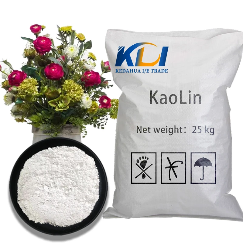 Hot selling high quality kaolin poudre papier chinese clay kaolin white kaolin clay for cement