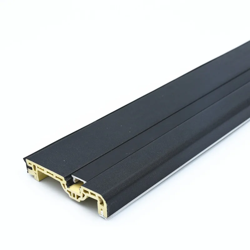 Factory Price Customized Wood pvc Surface Interior Color Skirting Board Baseboard Mouldings
