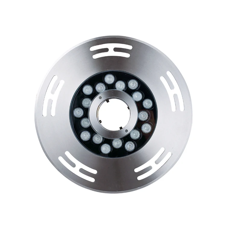 IP68 RGB 6 Вт/24 Вт открытый DMX погружной светодиодный насос с водоструйными насадками небольшой фонтан пейзаж кольцевой свет