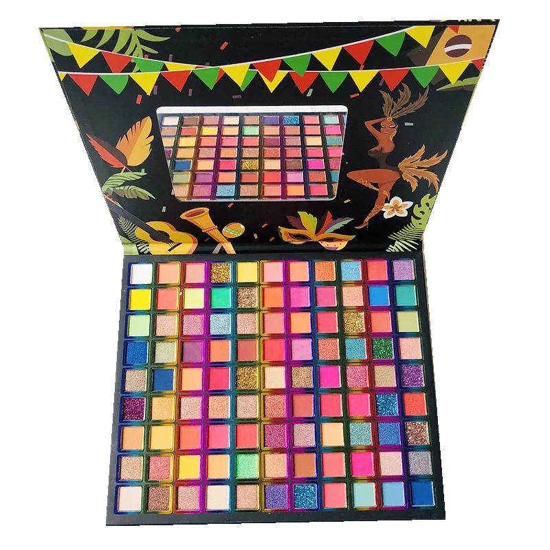 Free Samples customize 99-Coloreyeshadow palette private label customizable palettes Oem & Odm Service