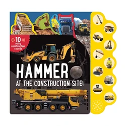 ULi YYS005 Factory Custom Book Wholesales OEM 10 Pushing Buttons Music Audio Sound Book For Children