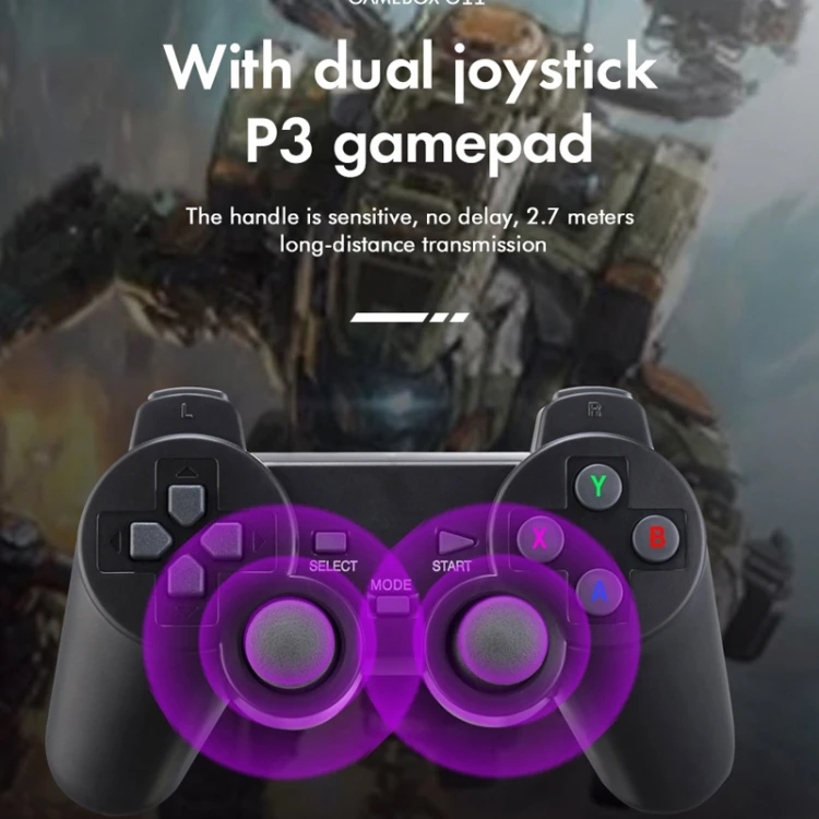 Brand New G11 2.4G/5G Gamebox Console Dual System Android 9.0 & Emuelec 4.5 64G / 128G / 256G