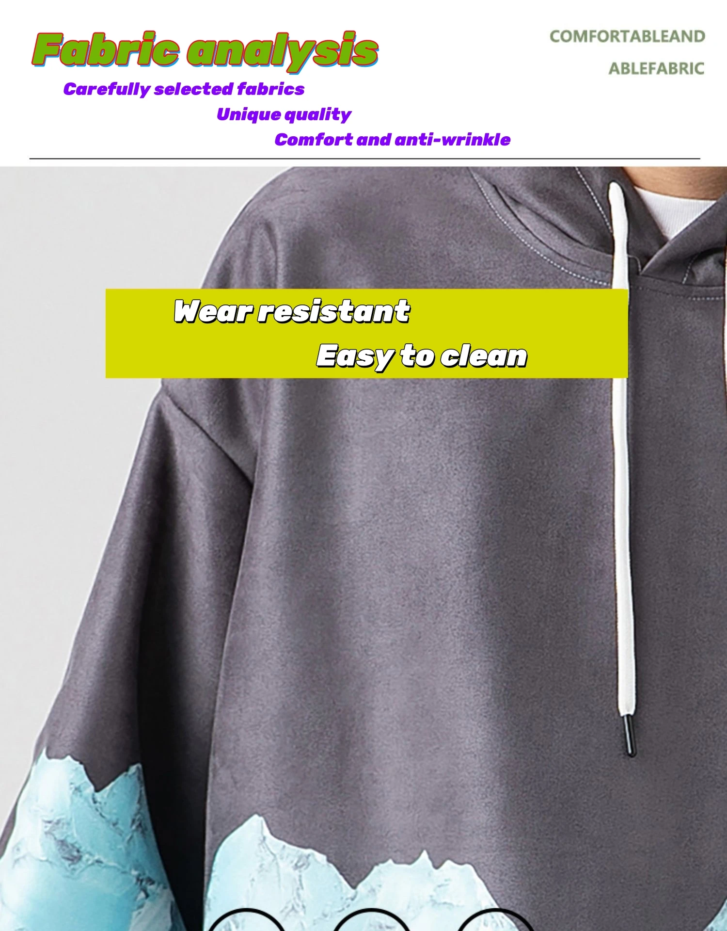 Chinese trend Printed Hooded Vests Men Autumn New Long Sleeve Coat Loose Personality Trendy Ins Plus Size Hoodies Sweatshirts