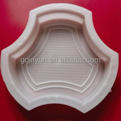 China supplier delivery concrete block mould paver stone plastic paver moulds