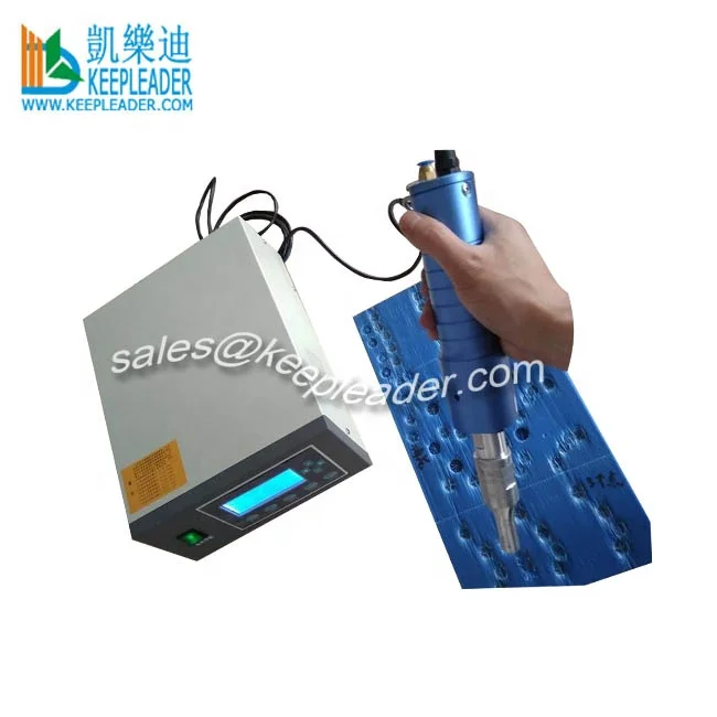 Handheld Welder Ultrasonic Plastic Spot Welding Machine of 800w_28K Portable PE_PP Bonding_Riveting_Sealing Ultrasound  Welders