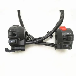 Motorcycle handle switch assembly double flashing lights horn ignition flashing lights headlight switch