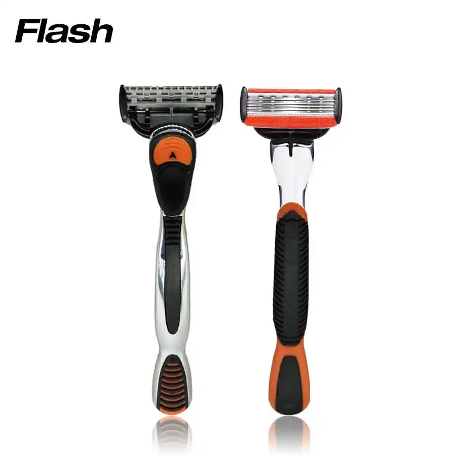 Refilled Cartridge 5 Blades A Trimmer Men Razor Shaving Razor 5 Blade Metal F855