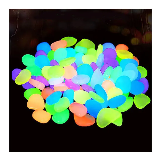 Luminous Stone Glow In The Dark Garden Decorative Pebbles Used In The Outdoor