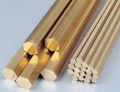 China Manufacturer Round Shape Brazing Hexagonal Brass Rod for Industry