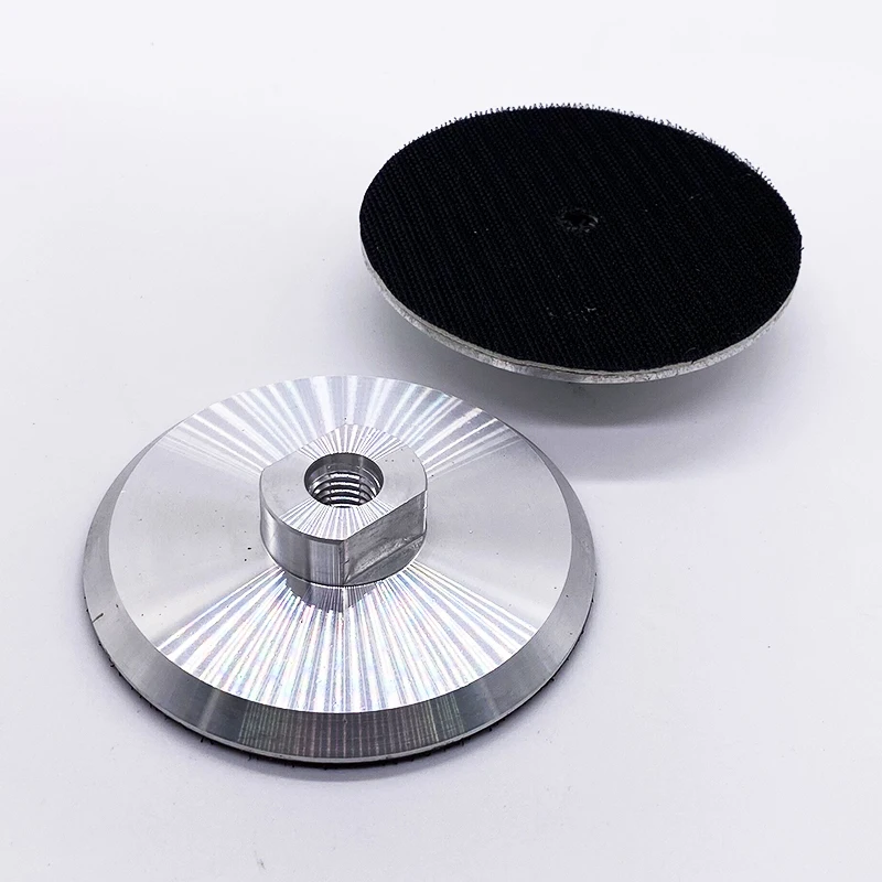 Low Price High quality plastic 3/4/5/6/7 inch M10/14/16 foam polishing pad use with sand paper