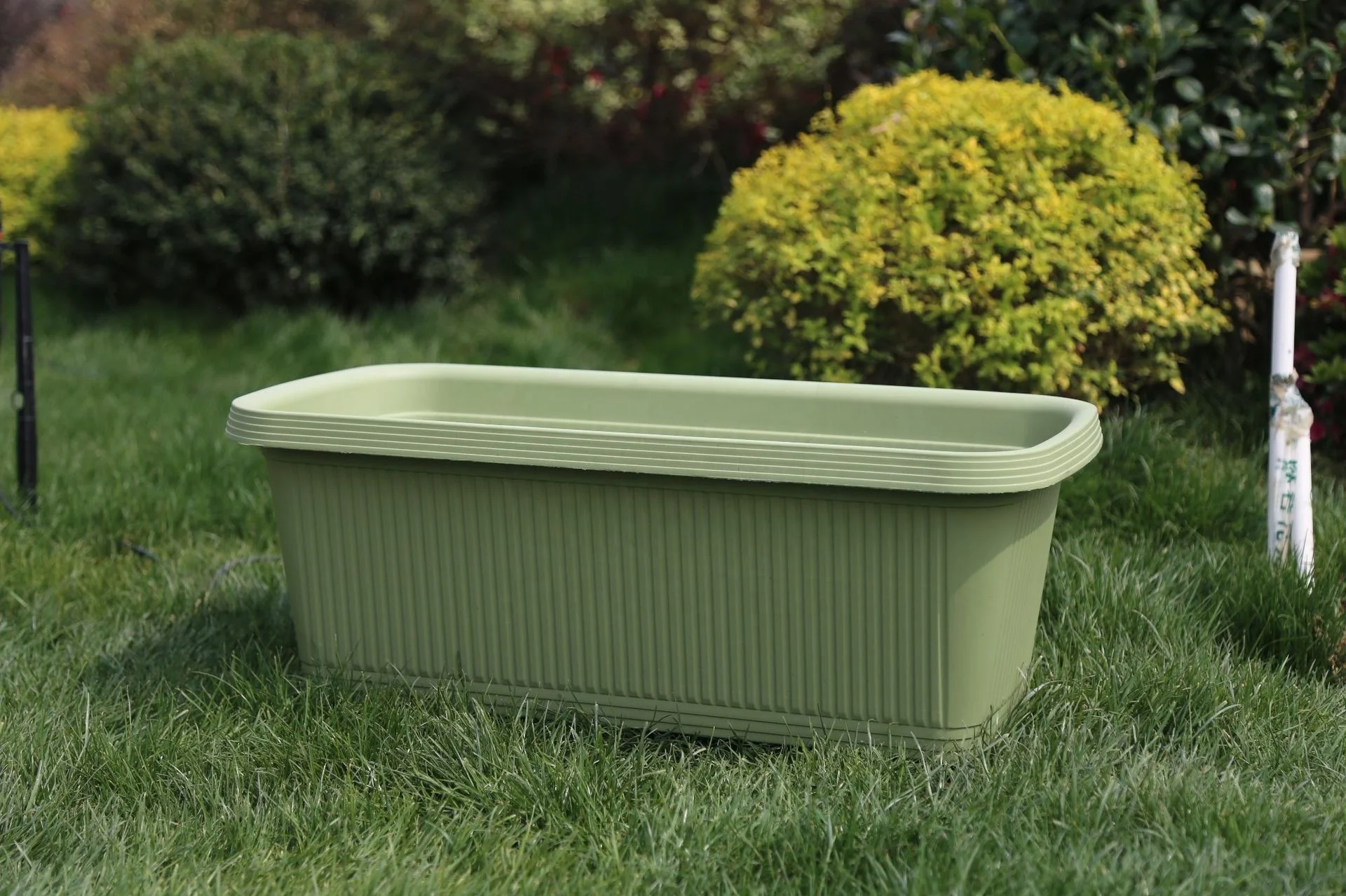 3 sizes big and strong plastic vegetable planter rectangle vegetable pot