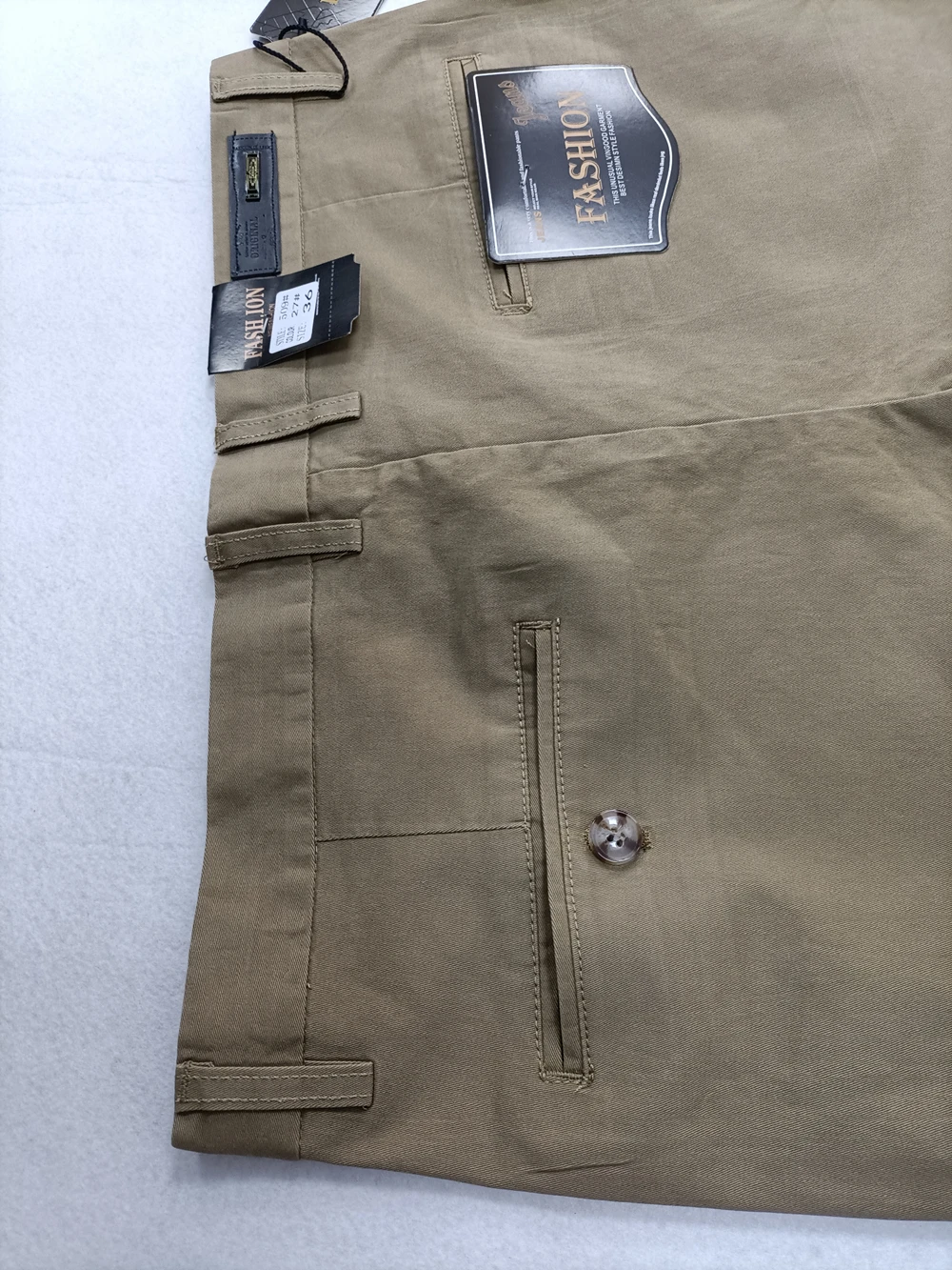 100% cotton khaki chino pants for men casual slim fit stretch straight cotton chino pants men