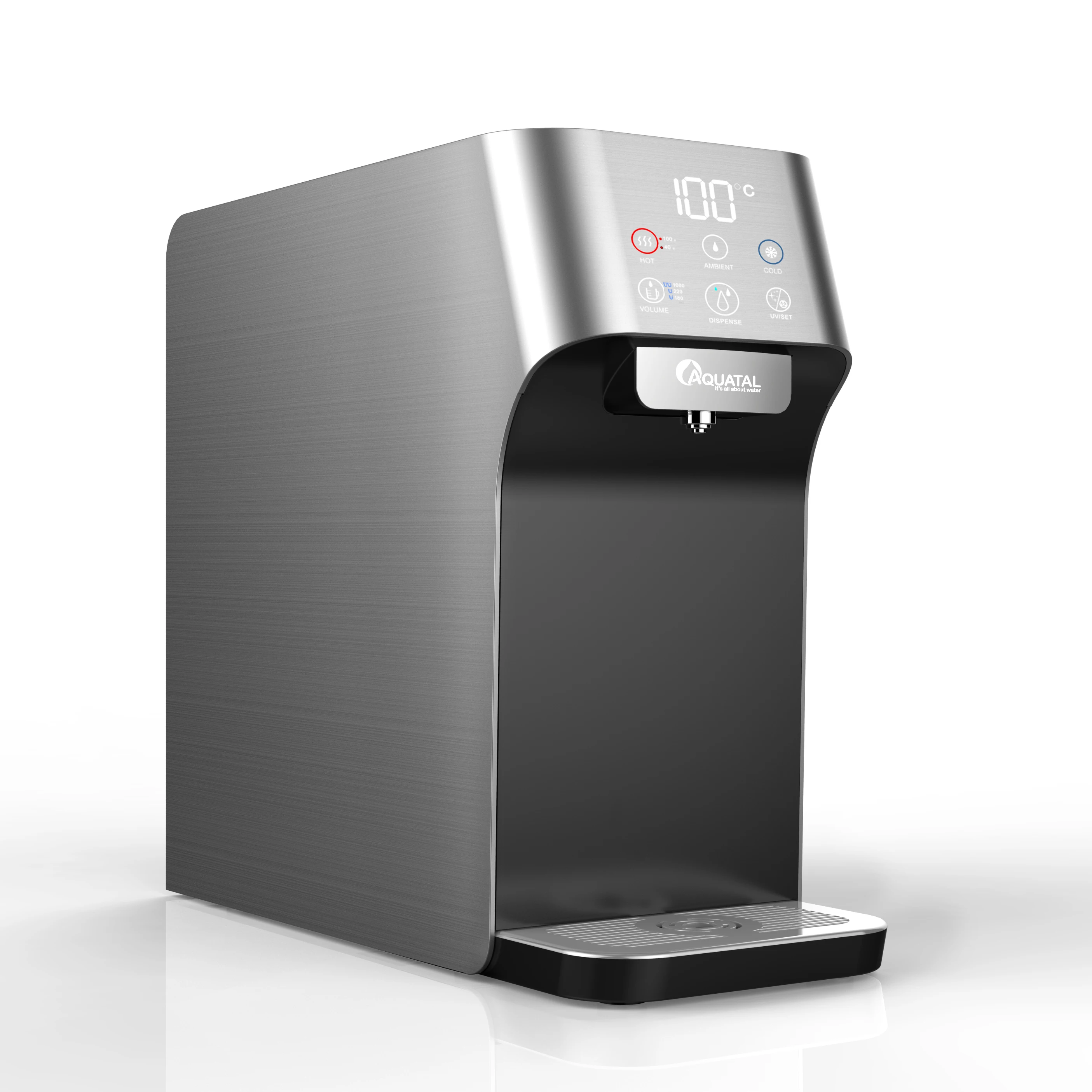 New Arrival Countertop  Hot Cold Purifier Alkaline Water Dispenser