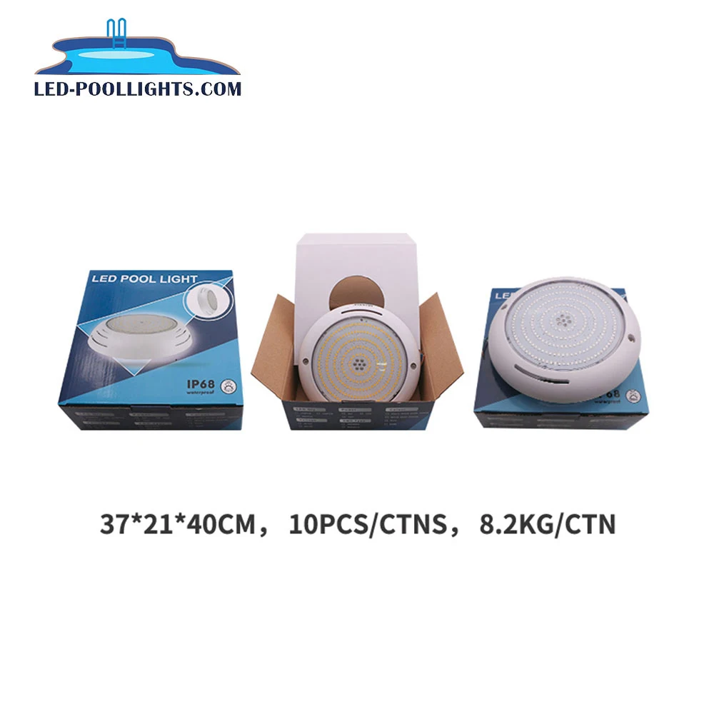 Multi functional Underwater LED Swimming Pool Lamp Wall Mounted Plastic Pool Lights Factory price RGB light