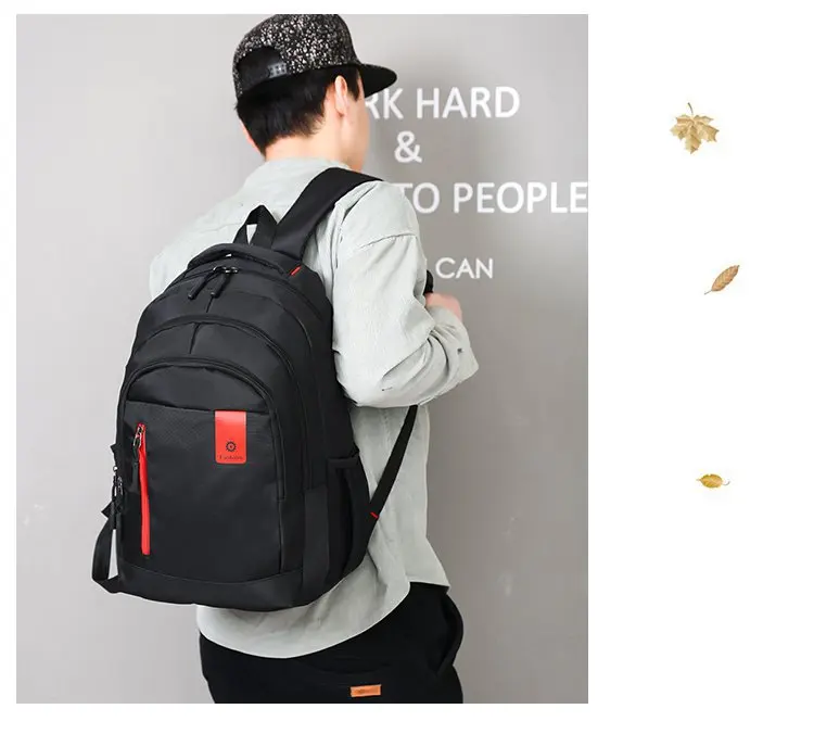 Hot Sale Nylon School backpack bags mochilas escolare Daily Travel Custom Logo Student backpack