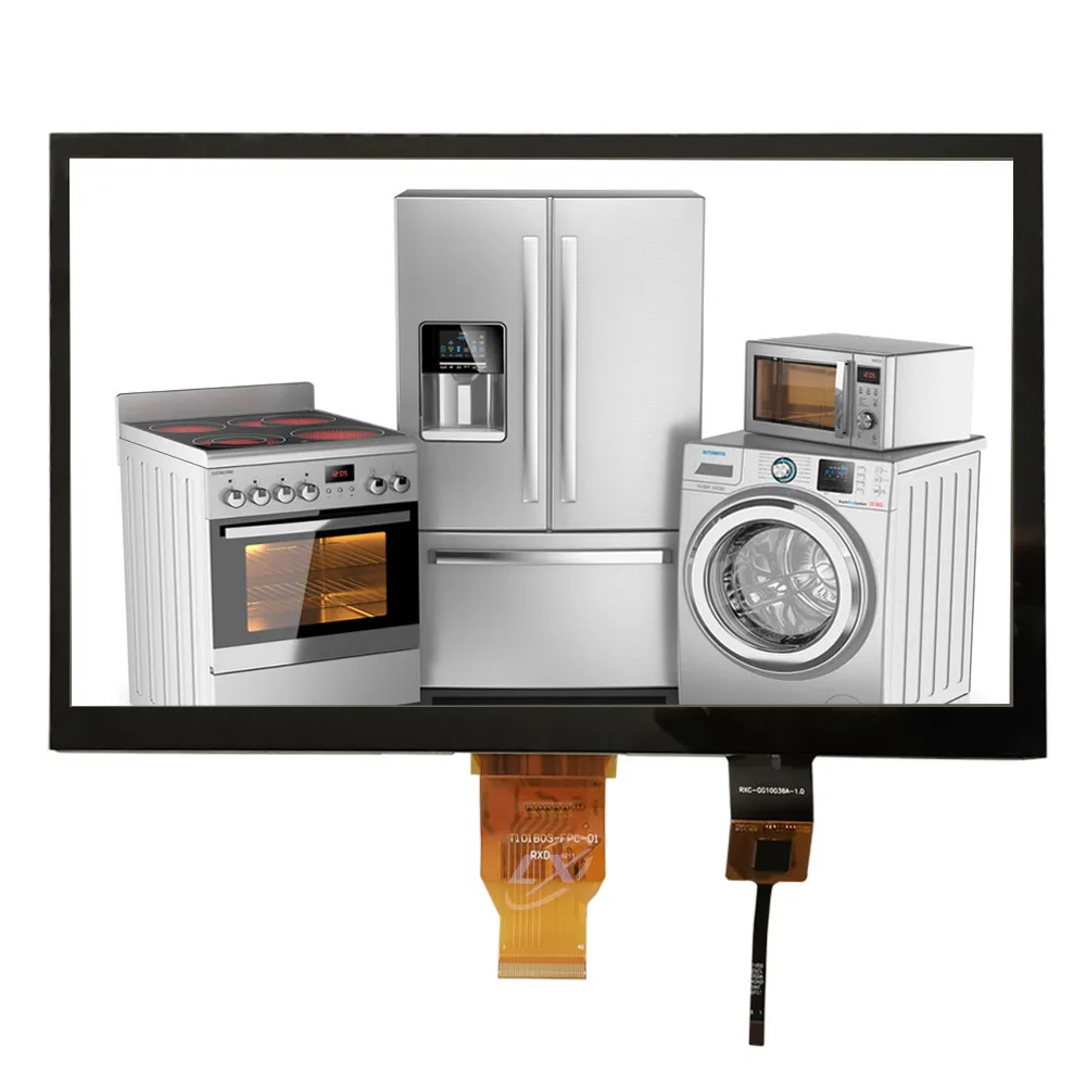 10 inch tft with capacitive touch panel 1024X600 TN type Tft Lcd Touch Display Panel with LVDS interface