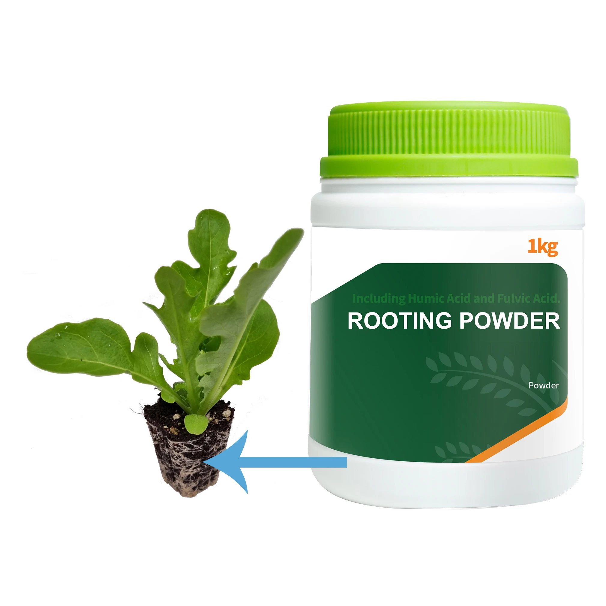 Rooting Agent fulvic and humic acid powder fertilizer For Root Growth