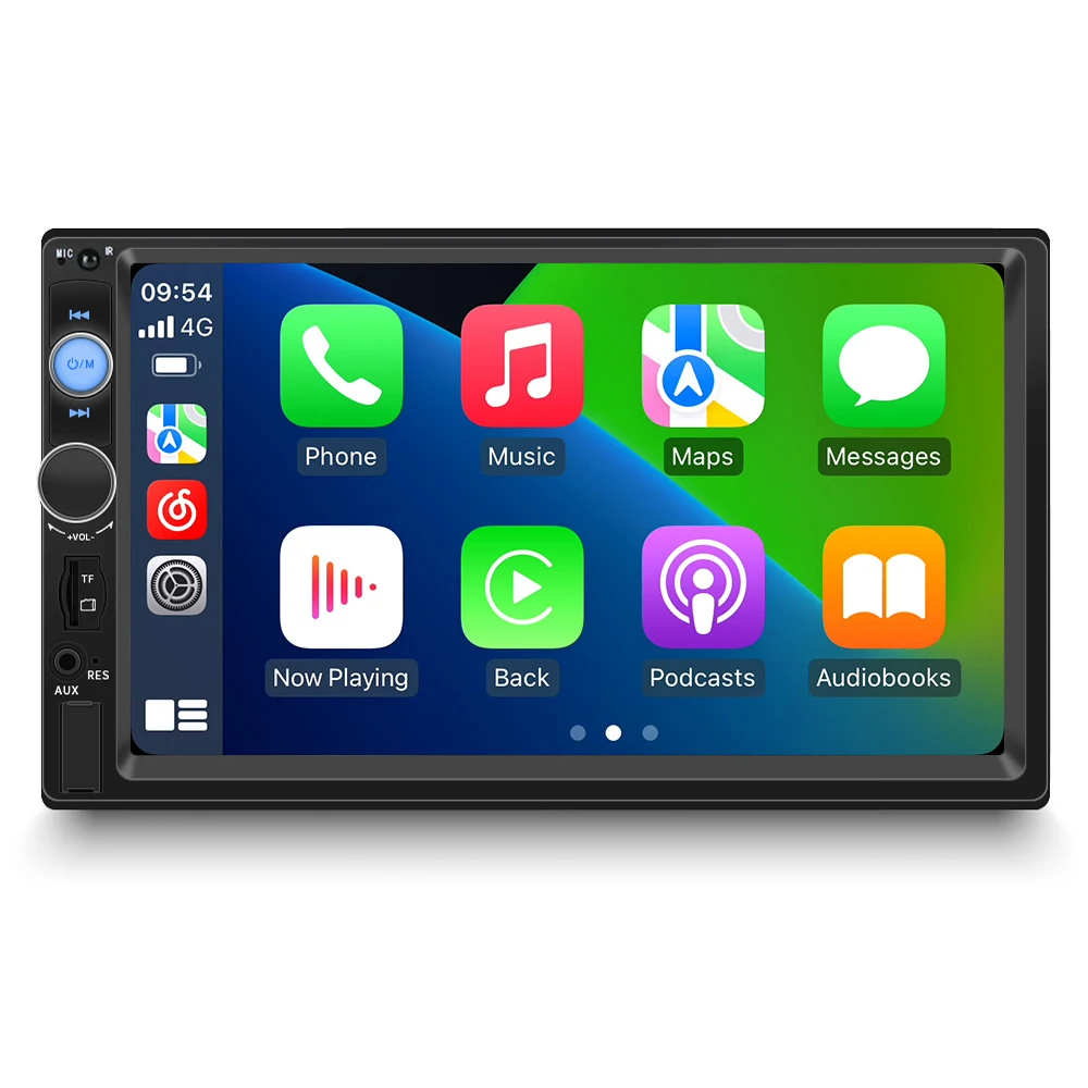 Mekede México Almacén ND1 siete colores luz MP5 7 pulgadas 800*480 wince coche sistema reproductor multimedia para universal