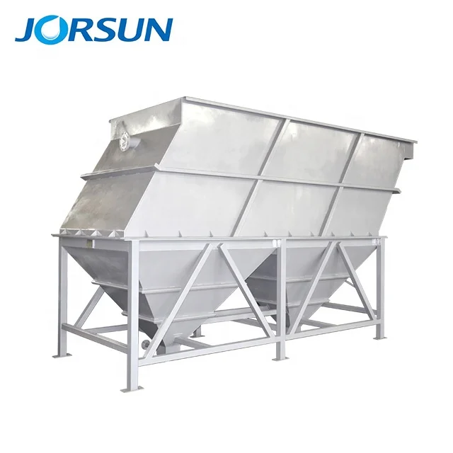 Top Sale Conic Sludge Hopper For River Water Metal Removal Lamella Sedimentation Tank