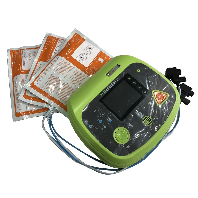 Автоматический дефибриллятор с TFT дисплеем 3,5 дюйма для предотвращения непреднамеренной дефибрилляции