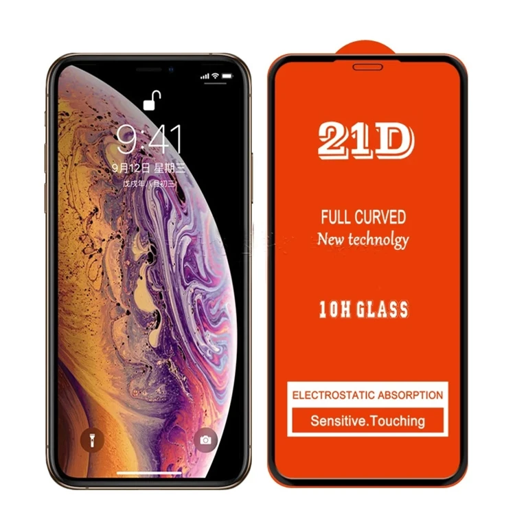 High quality 21 D Tempered Glass Screen Protectors for iphone 13/ 13 PRO shockproof glass screen protector