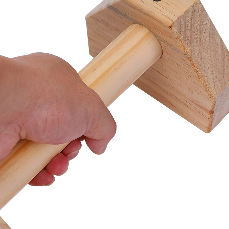 New Design fitness wood push up Handles Wooden Parallel bars gym home body training