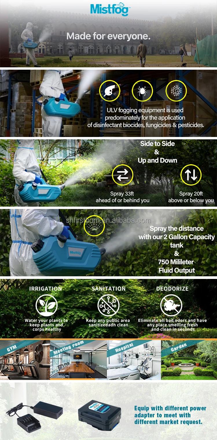 electric ulv cold fogger machine