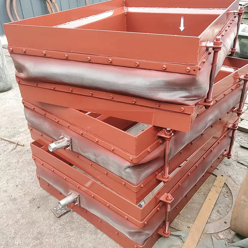 Customized Heat Resistance Corrosion Resistance anti vibration Fabric Air Duct Non-metallic Expansion Joint Compensators